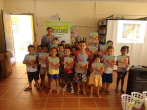 A TURMINHA DA RECICLAGEM RS, CAPACITA EMPREGADOS DE EMPRESA E VISITA ESCOLAS