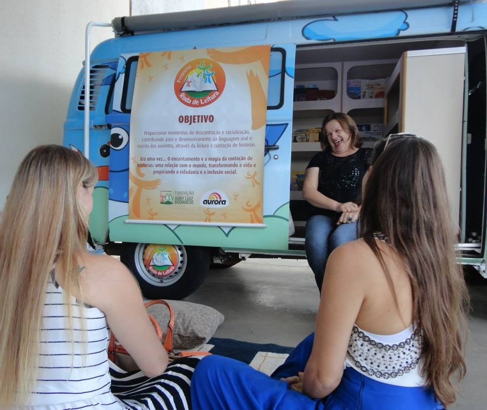 PROGRAMA RODA DE LEITURA PARTICIPA DO 1° FORUM CATARINENSE DO LIVRO E DA LEITURA DA REGIÃO OESTE