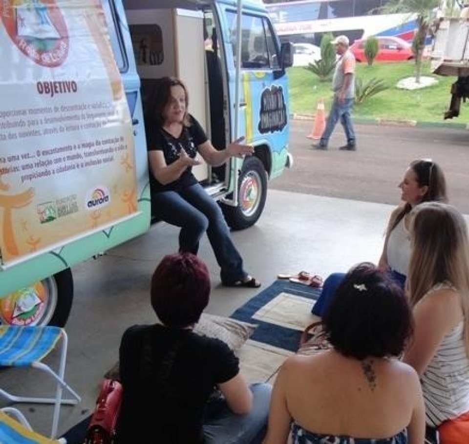 PROGRAMA RODA DE LEITURA PARTICIPA DO 1° FORUM CATARINENSE DO LIVRO E DA LEITURA DA REGIÃO OESTE