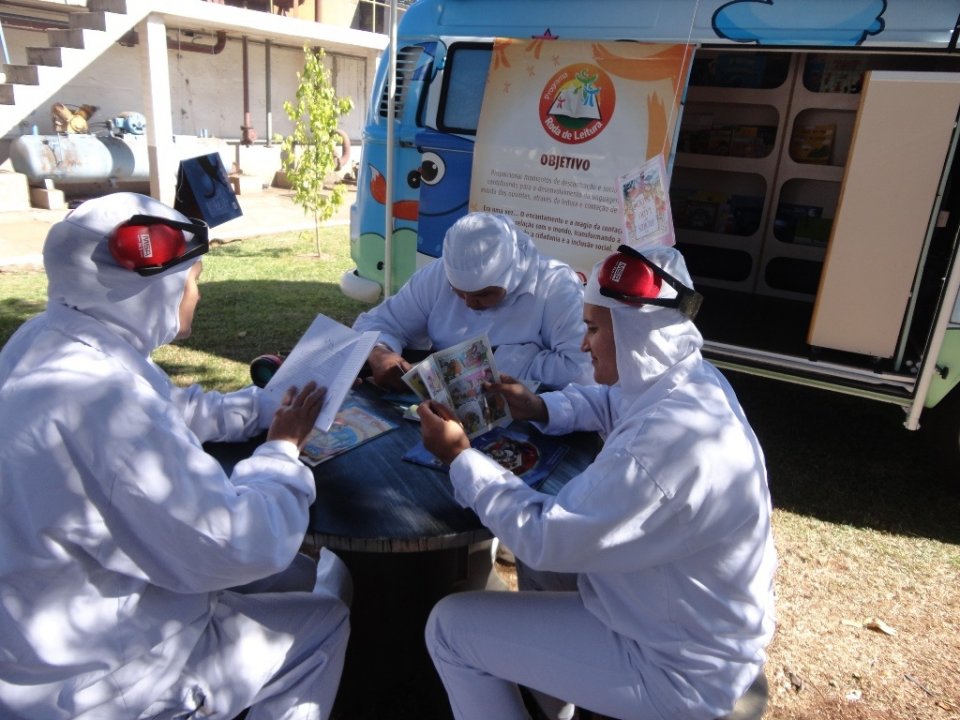 PROGRAMA RODA DE LEITURA – CONTAÇÃO DE HISTÓRIAS