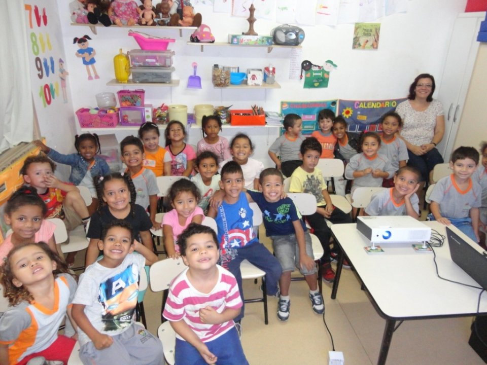 A Turminha da Reciclagem-RS atende alunos de escola especial