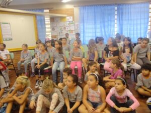 A Turminha da Reciclagem-RS atende alunos de escola especial