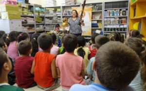 Roda de Leitura e Contação de História participam de semana em comemoração ao dia do livro