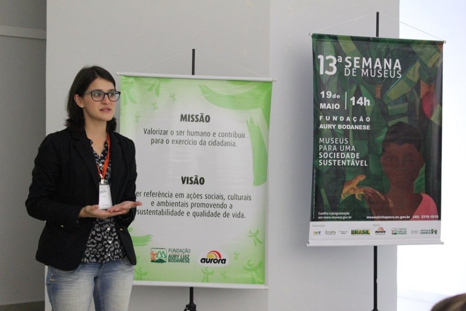 Fundação realiza palestra em parceria a 13° Semana de Museus