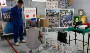 A Turminha da Reciclagem participa da Semana da Qualidade de empresa