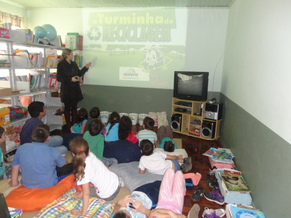 A Turminha da Reciclagem atende mais de 700 alunos no RS