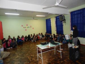 Atividades da Turminha da Reciclagem no mês de Maio