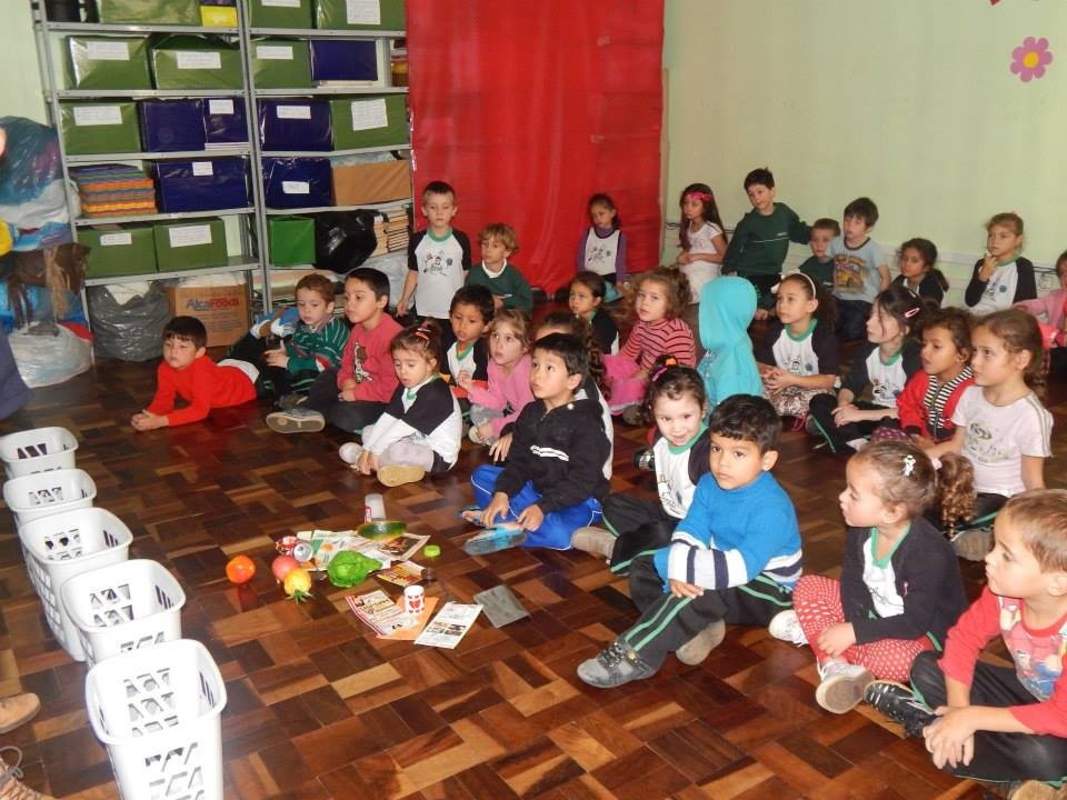 Atividades da Turminha da Reciclagem no mês de Maio