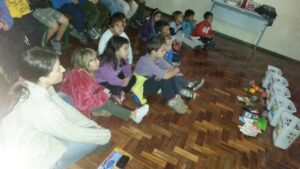 Atividades da Turminha da Reciclagem no mês de Maio