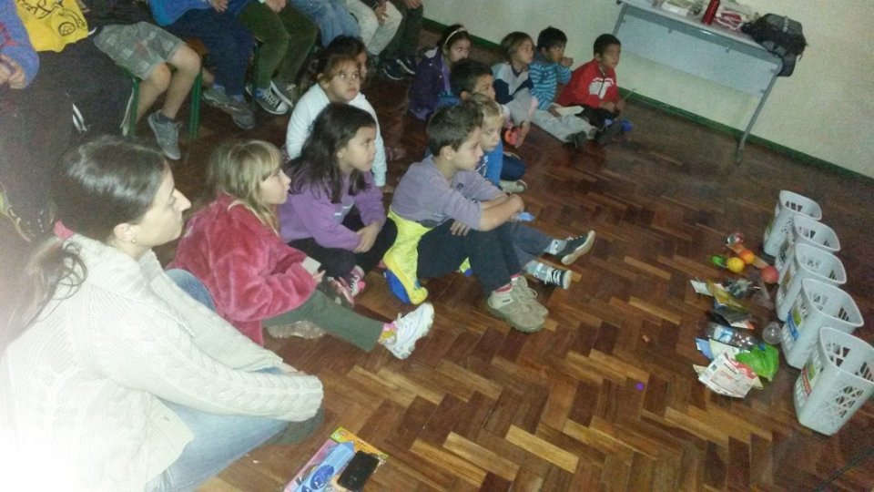 Atividades da Turminha da Reciclagem no mês de Maio