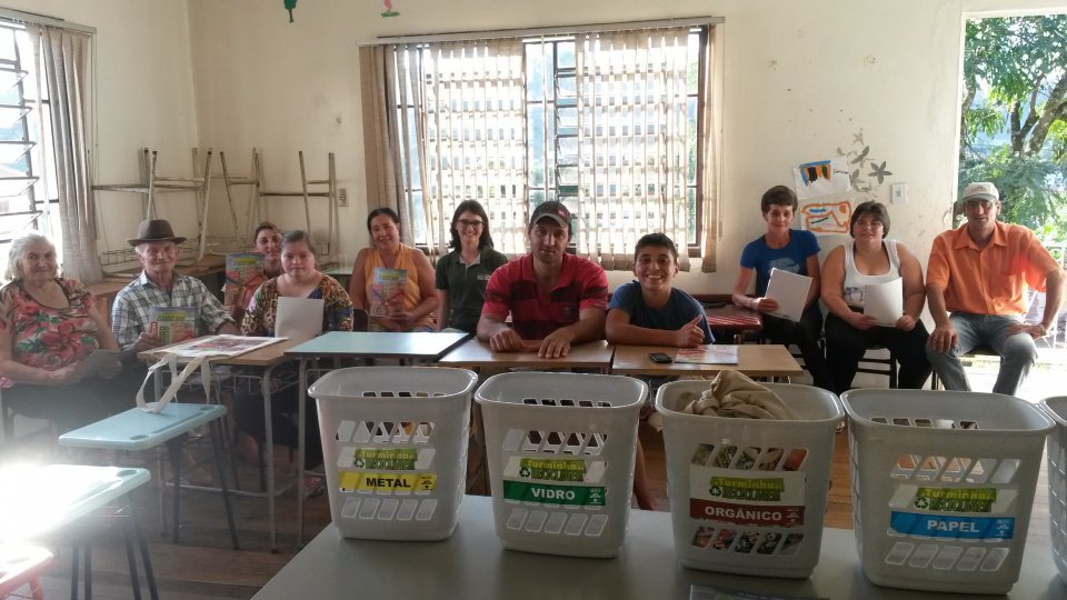 Conscientização ambiental em Erechim e Mariano Moro, no RS