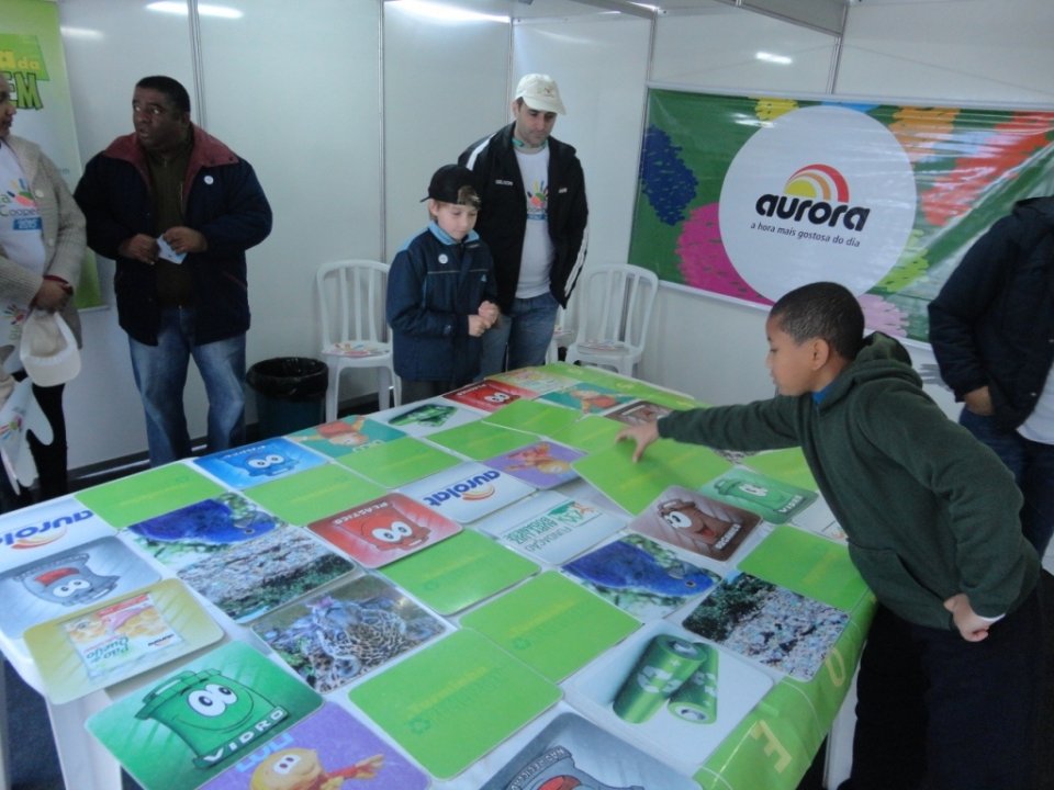 Turminha da Reciclagem no dia C de Cooperar no Rio Grande do Sul