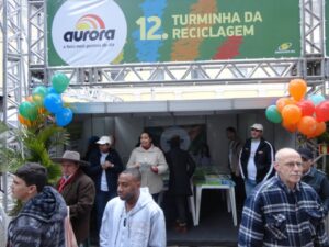 Turminha da Reciclagem no dia C de Cooperar no Rio Grande do Sul