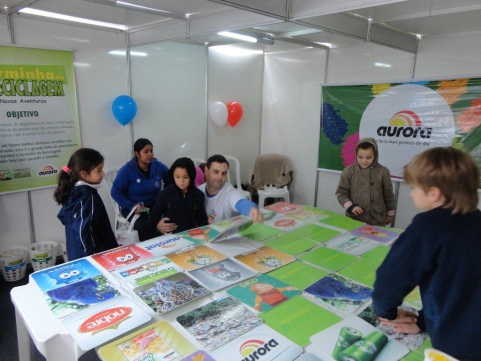 Turminha da Reciclagem no dia C de Cooperar no Rio Grande do Sul