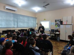 Turminha da Reciclagem no dia C de Cooperar no Rio Grande do Sul