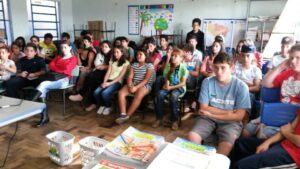 Atividades da Turminha da Reciclagem na primeira quinzena de julho