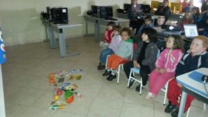 Atividades da Turminha da Reciclagem na primeira quinzena de julho