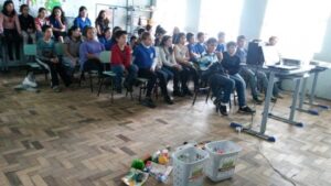 Atividades da Turminha da Reciclagem na primeira quinzena de julho