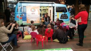 Programas da Falb juntos em atividade em Shopping de RS