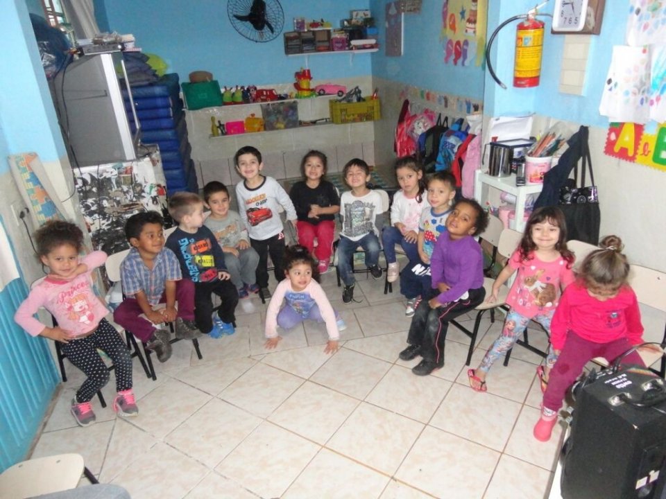 A Turminha da Reciclagem visita Creche