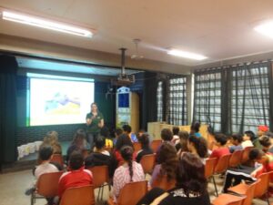 A Turminha da Reciclaglem-RS na volta as aulas das escolas