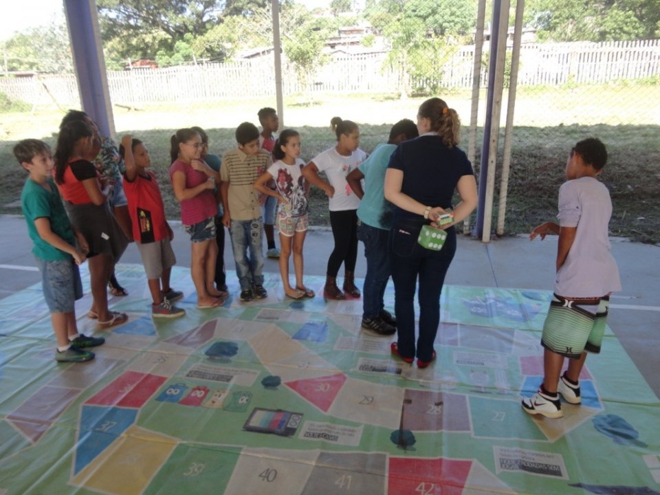 A Turminha da Reciclagem participa de ação contra o mosquito Aedes Aegypti no RS