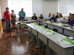 A Tuminha da Reciclagem participa de reuniões sobre área ambiental de Chapecó-SC e região