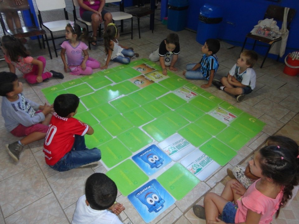 Dia da água com a Turminha da Reciclagem