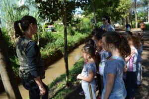 Alunos do Programa Vozes do Corpo realizam atividade diferenciada em ar livre