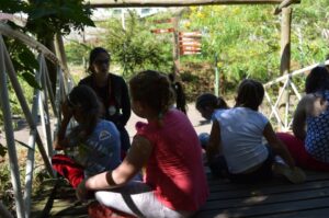 Alunos do Programa Vozes do Corpo realizam atividade diferenciada em ar livre