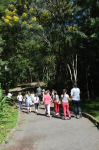 Alunos do Programa Vozes do Corpo realizam atividade diferenciada em ar livre