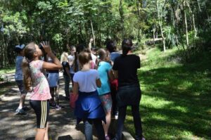Alunos do Programa Vozes do Corpo realizam atividade diferenciada em ar livre