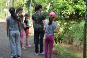 Alunos do Programa Vozes do Corpo realizam atividade diferenciada em ar livre