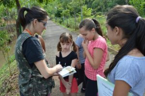 Alunos do Programa Vozes do Corpo realizam atividade diferenciada em ar livre