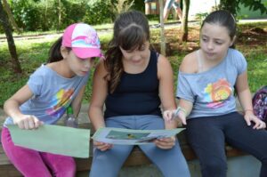 Alunos do Programa Vozes do Corpo realizam atividade diferenciada em ar livre