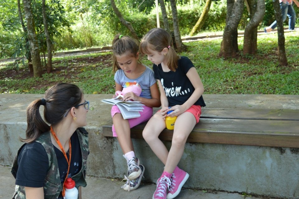 Alunos do Programa Vozes do Corpo realizam atividade diferenciada em ar livre