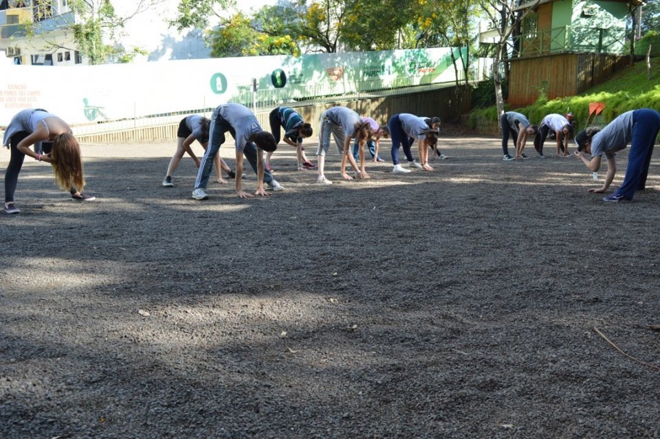 Alunos do Programa Vozes do Corpo realizam atividade diferenciada em ar livre