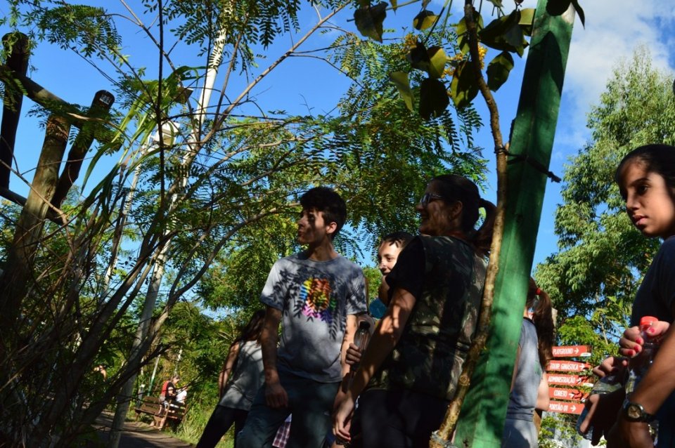 Alunos do Programa Vozes do Corpo realizam atividade diferenciada em ar livre