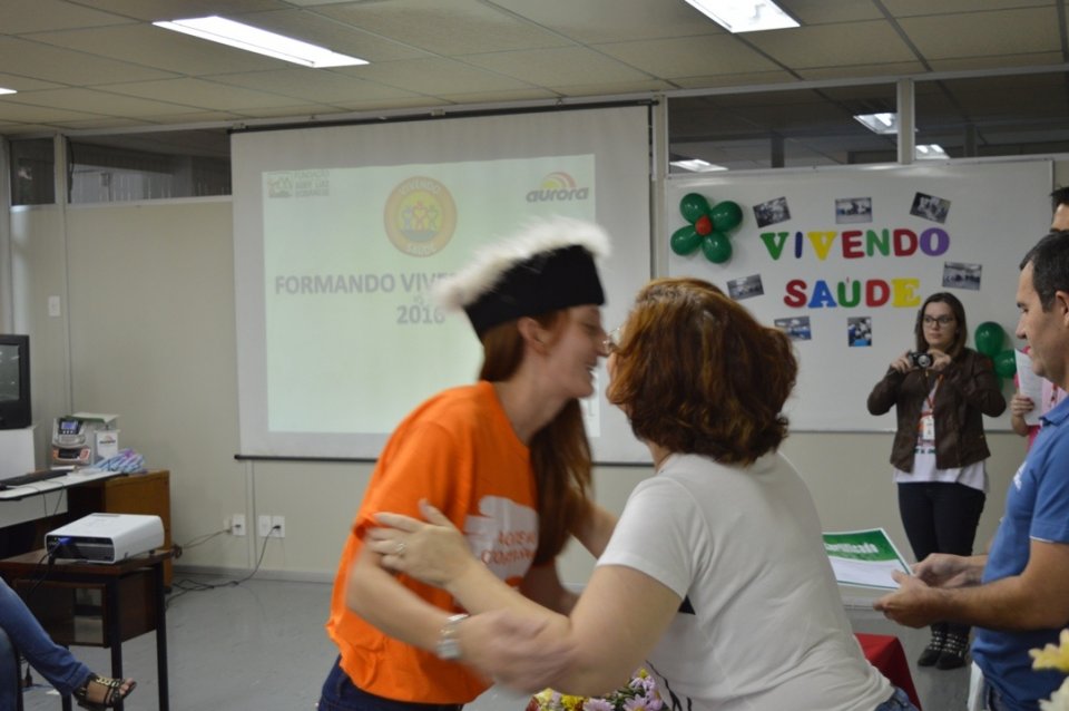 Vivendo Saúde promove formatura de multiplicadores