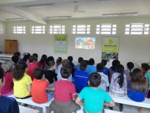 A Turminha da Reciclagem participa de reunião de lançamento do Dia C 2016 no Rio Grande do Sul
