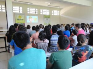 A Turminha da Reciclagem participa de reunião de lançamento do Dia C 2016 no Rio Grande do Sul