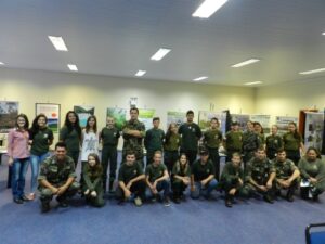 A Turminha da Reciclagem participa do 2° Ciclo de PalestrasÁgua em Foco em Chapecó-SC