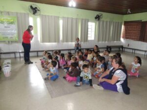 A Turminha da Reciclagem realiza atividades em diversas escolas do Rio Grande do Sul
