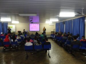 A Turminha da Reciclagem realiza atividades em diversas escolas do Rio Grande do Sul