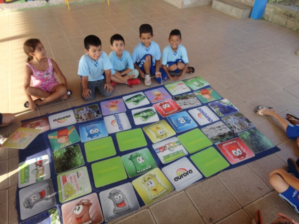 A Turminha da Reciclagem realiza atividades em diversas escolas do Rio Grande do Sul