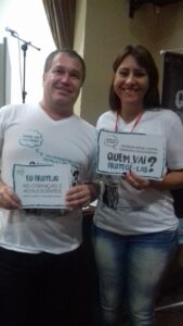 Vivendo Saúde em parceria no projeto Faça Parar