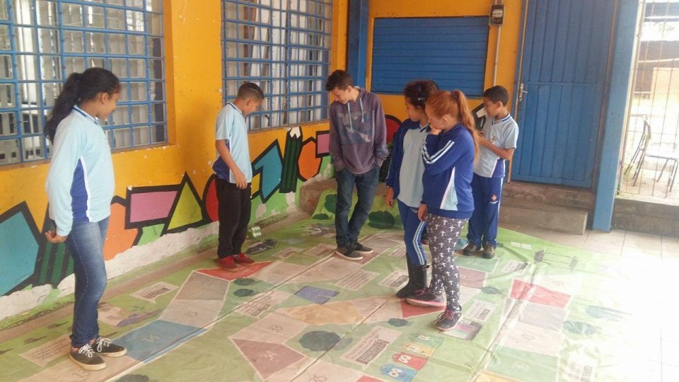 Finalizando as atividades de abril com A Turminha da Reciclagem no RS