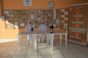 A Turminha da Reciclagem participa da semana da qualidade