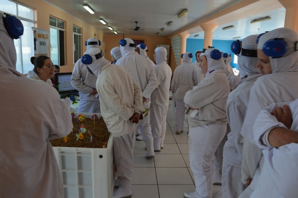 A Turminha da Reciclagem participa da semana da qualidade