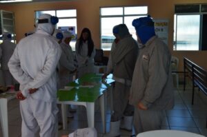 A Turminha da Reciclagem participa da semana da qualidade